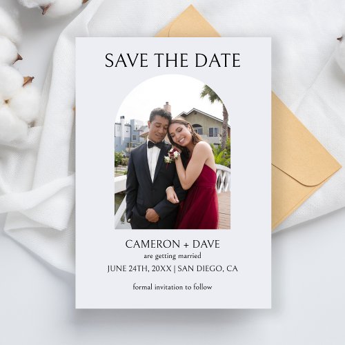 Elegant Save The Date For Wedding Engagement Party Invitation