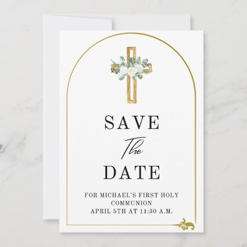 Elegant Save the Date Invitation