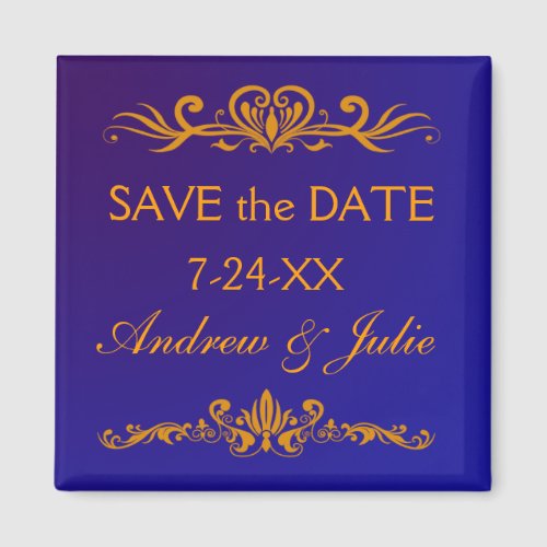 Elegant Save the Date Magnet