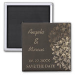Elegant Save The Date Magnet at Zazzle