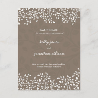 Elegant Save the Date Wedding Invitation