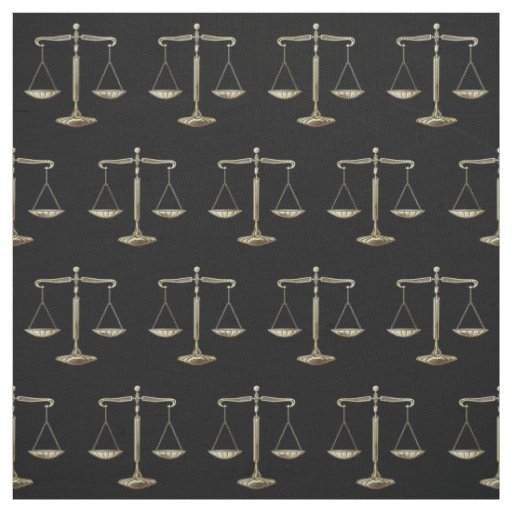 Elegant Scales of Justice | Lawyer Fabric
