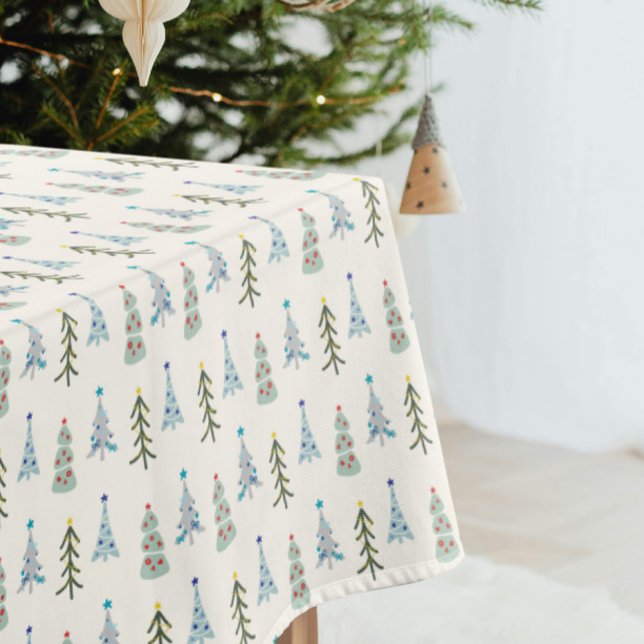 Elegant Scandinavian Christmas woods Tablecloth (Creator Uploaded)