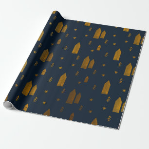 Elegant Scandinavian Christmas   Wrapping Paper