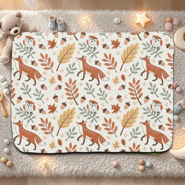 Elegant Scandinavian Fall Pattern Baby Blanket (Creator Uploaded)