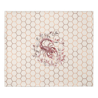 Elegant Scorpio Duvet Cover