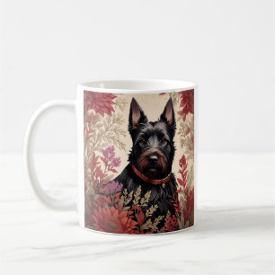 Elegant Scottish Terrier Dog Portrait  Coffee Mug