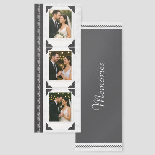 Elegant Scrapbook Style Photo Bookmark