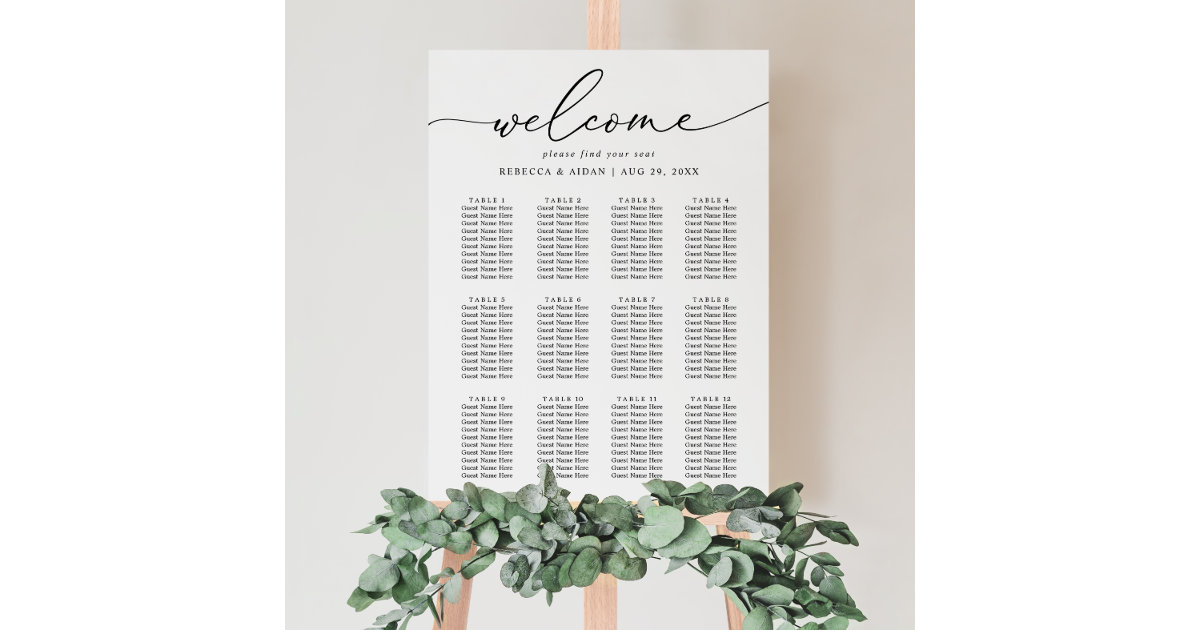 Acrylic clear transparent Modern clear transparent Seating Chart, 3d  Elegant Find Your Seat - Seating Plan Sign , Clear Wedding Table Plan,  Wedding Decoration with white letters - Acrylic Clear Reception Signage 