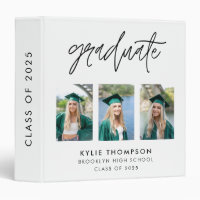 Elegant Script Calligraphy Graduation 3 Photo