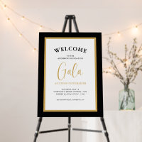 Elegant Script Corporate Gala Fundraiser Welcome