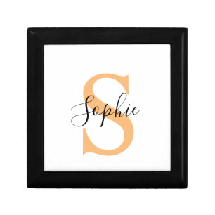 Elegant Script Custom Name Personalized Gift Box