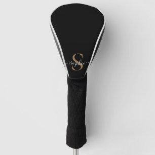 Elegant Script Custom Name Personalized Gift Golf Head Cover