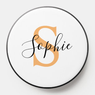 Elegant Script Custom Name Personalized Gift PopSocket