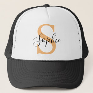 Elegant Script Custom Name Personalized Gift Trucker Hat