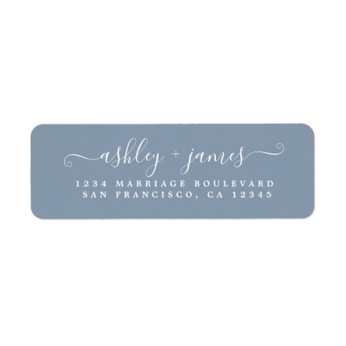RETURN ADDRESS LABELS - CHIC INVITATION SUITES