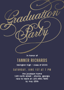 formal graduation invitations zazzle