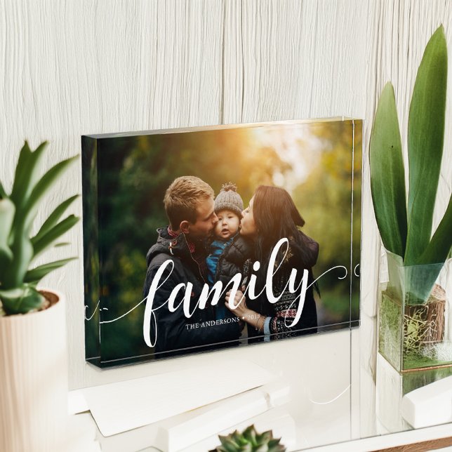 Elegant Script "Family" Overlay Photo Block (Creator Uploaded)