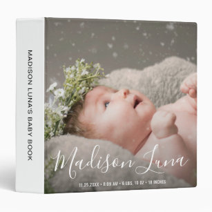 Madison Grace 12x12 Baby Girl Photo Book Template – AsheDesign