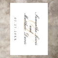 Elegant Script Gold Monogram Wedding Floor Decals | Zazzle