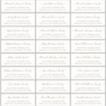Elegant Script Gold White Wedding Guest Address  Sticker<br><div class="desc">Modern Elegant Script Gold and White Minimalist Wedding Guest Name Address custom personalized Labels Stickers. The guest name is written in a cursive swirly hand lettered swash tail font script. This has 24 stickers.</div>