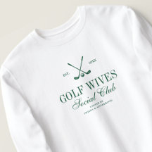 Elegant Script Golf Wives Social Club Custom