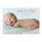 Elegant Script Gray Baby Multi Photo Birth