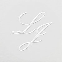 Elegant Script Initials Monogrammed Weddings
