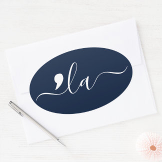 Elegant Script Kamala Harris for President Oval Sticker