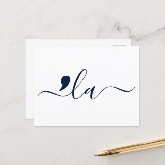 Elegant Script Kamala Harris for President Postcard