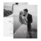 Elegant Script Modern Wedding Photo
