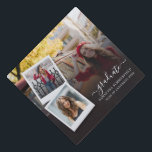 Elegant Script Mono 3 Photo Grad 2026 Graduation Cap Topper<br><div class="desc">Make your graduation moment truly unforgettable with a custom photo graduation cap topper! Design a unique keepsake by uploading your favorite photo and adding personalized details like your name, graduation year, or a special message. This topper will not only stand out in the crowd but also serve as a cherished...</div>