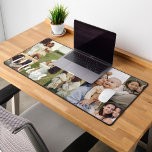 Elegant Script Mum Photo Grid Layout Personalized Desk Mat<br><div class="desc">Celebrate the wonderful mums in your life this Mother's Day with our elegant Mum script custom multiple photo collage desk mat. Give her the gift of cherished memories and a stylish addition to her workspace. Our desk mat is not only practical but also customizable, featuring a beautiful Mum script design...</div>