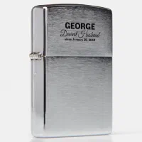 Genuine Zippo Lighter Personalized Classic Gold Dust Street 