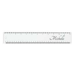 Elegant Script Personalized  Ruler