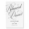 Elegant Script Rehearsal Dinner Welcome Sign