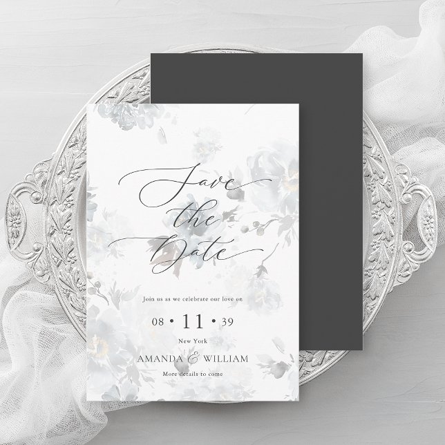 Elegant Script Save the Date Card (Creator Uploaded)