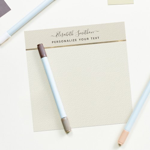  Elegant Script Simple Minimal Personal Stationery Note Card