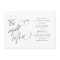 Elegant Script The Night Before Rehearsal Dinner