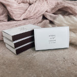 Elegant Script Wedding Favor Matchboxes<br><div class="desc">These elegant script wedding favor matchboxes are perfect for a simple wedding. The minimalist black and white design features fancy romantic typography with modern glam style. Customizable in any color. Keep the design minimal and classy, as is, or personalize it by adding your own graphics and artwork. These matches add...</div>