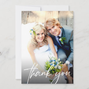 Elegant Script Wedding Photo Template