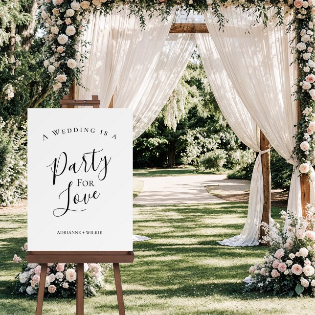Elegant Script Wedding Welcome Sign (Creator Uploaded)