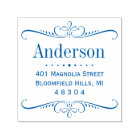 Elegant Scroll Frame Return Address