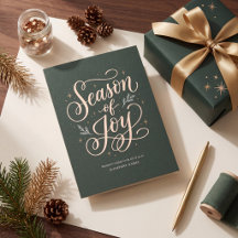 Elegant Season of Joy Corporate Holiday