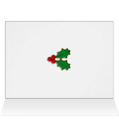 Elegant Seasons Greetings card with ornaments (Inside Horizontal (Top))