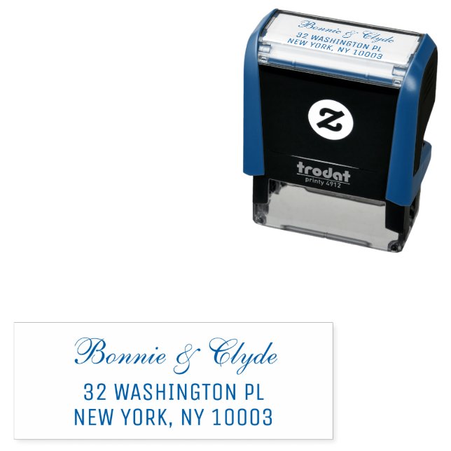 Elegant Self-Inking Stamp For Custom Addresses (In Situ)