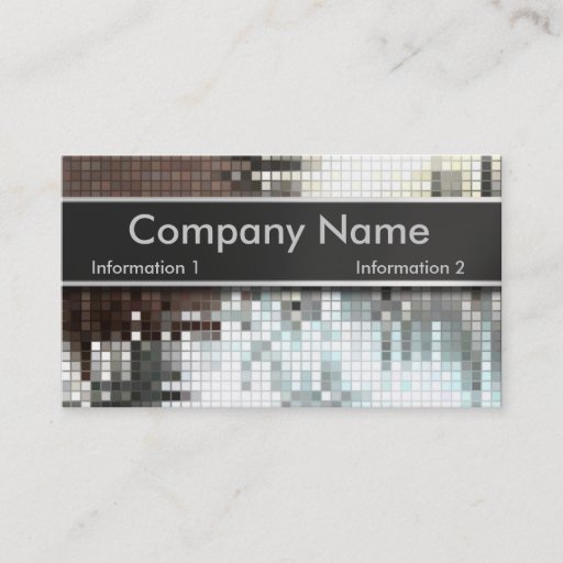 Customizable Elegant Sequins Business Cards
