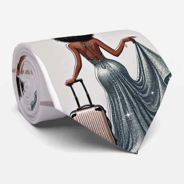 Elegant Sexy Tie (Rolled)