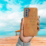 Elegant Shabby Girly Golden Yellow Floral Name Samsung Galaxy S21 Case<br><div class="desc">A pretty golden yellow tone on tone design. The background has the shabby look of aged vintage piece. The addition of an large floral flourish in the same hues as the background adds a simple touch of elegance that puts this design over the top. Add your name to make it...</div>