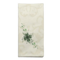 Elegant Shamrock Design American MoJo Napkin